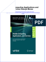Textbook Mobile Computing Applications and Services Kazuya Murao Ebook All Chapter PDF