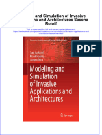 PDF Modeling and Simulation of Invasive Applications and Architectures Sascha Roloff Ebook Full Chapter