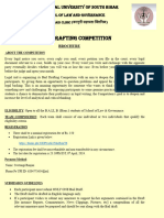 Brochure Bail Drafting Competition