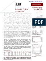 Agricultural Bank of China Hold: Asset Restructuring Takes Time