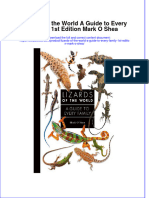 Textbook Lizards of The World A Guide To Every Family 1St Edition Mark O Shea Ebook All Chapter PDF