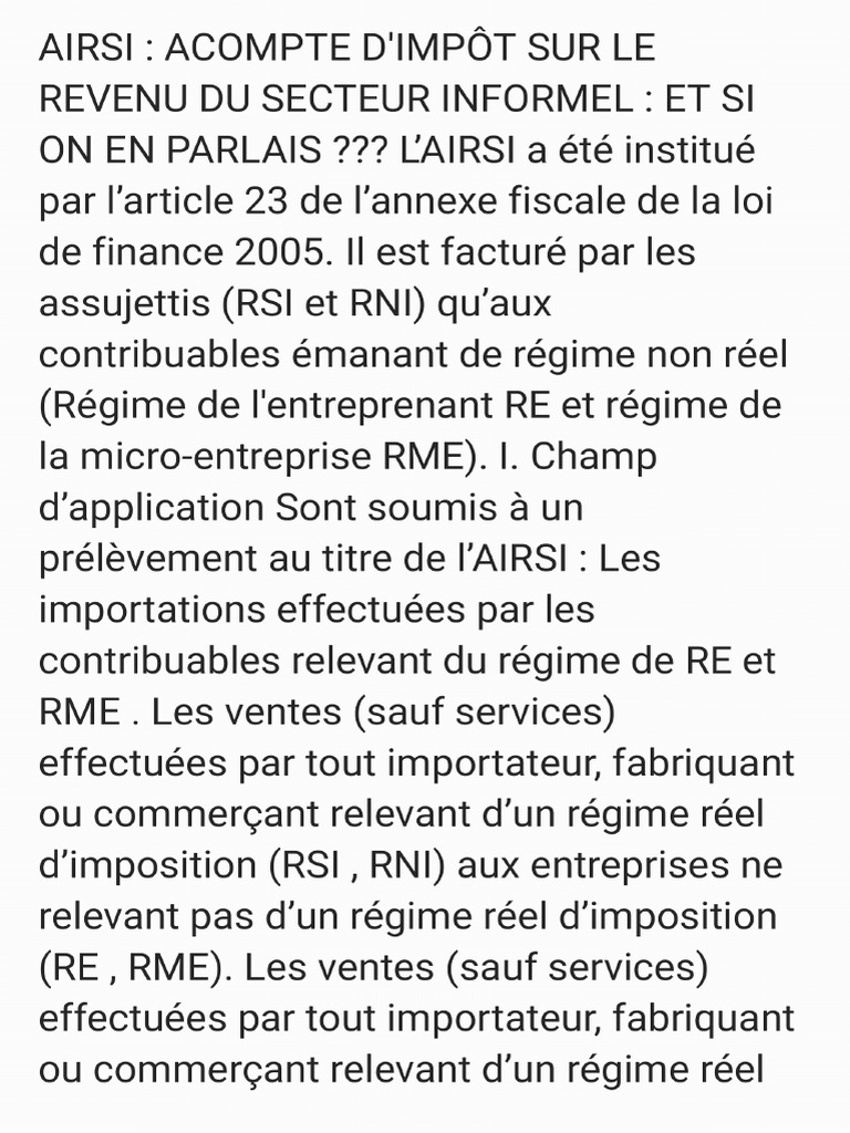 Airsi Et Rppsi | PDF