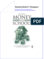 PDF Money and Schools David C Thompson Ebook Full Chapter