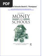 PDF Money and Schools David C Thompson Ebook Full Chapter