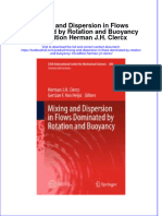 Textbook Mixing and Dispersion in Flows Dominated by Rotation and Buoyancy 1St Edition Herman J H Clercx Ebook All Chapter PDF