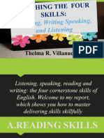 4. TESL-Teaching the Four Skills[TESL]-Thelma R. Villanueva