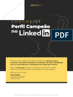 Checklist Perfil Campeão Linkedin