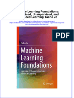 Full Chapter Machine Learning Foundations Supervised Unsupervised and Advanced Learning Taeho Jo PDF