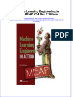 Download full chapter Machine Learning Engineering In Action Meap V04 Ben T Wilson pdf docx