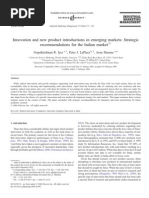 Download Innovation and new product introductions in emerging markets Strategic recommendations for the Indian market by api-3851548 SN7311661 doc pdf