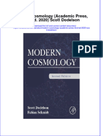 Download pdf Modern Cosmology Academic Press 2Nd Ed 2020 Scott Dodelson ebook full chapter 