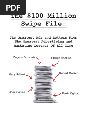 JAZZ SCORE Vol.1-4 セット $100 Million Swipe File Overview | PDF | Copywriting | Promotion