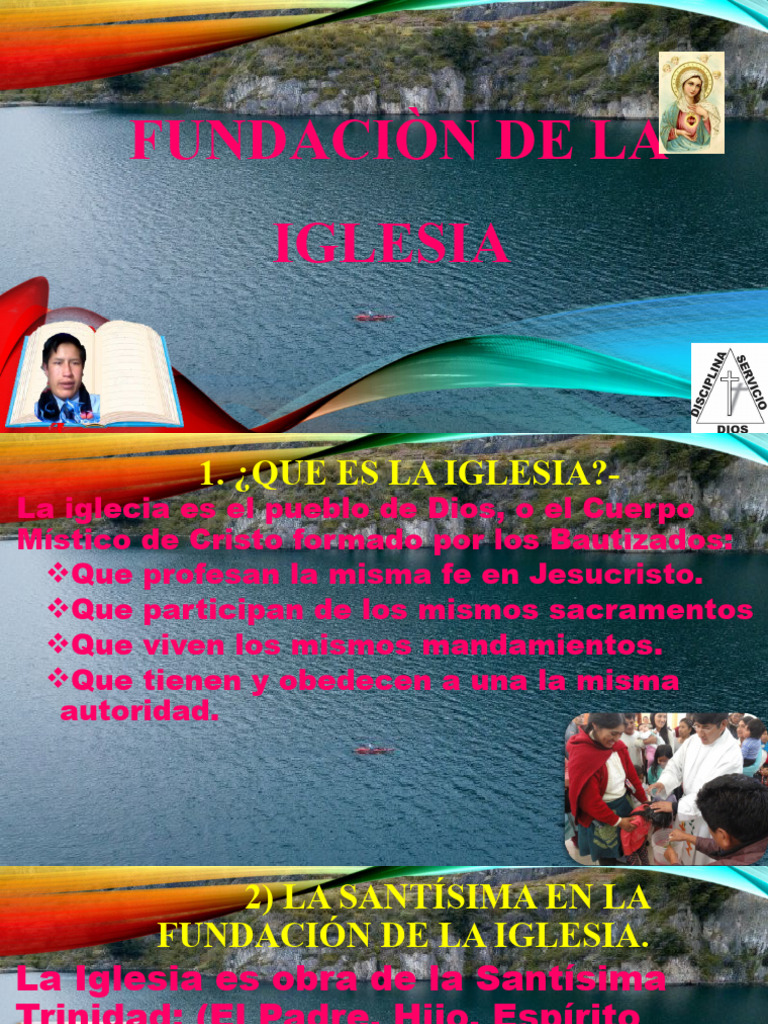 Fundamentos de la Iglesia Cristiana | PDF | Jesús | Iglesia Católica