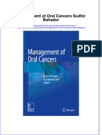 Full Chapter Management of Oral Cancers Sudhir Bahadur PDF