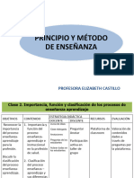 Clase 2 Importancia y función del Proceso Enseñanza Aprendizaje