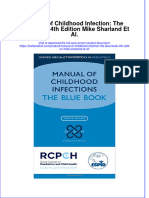 Textbook Manual of Childhood Infection The Blue Book 4Th Edition Mike Sharland Et Al Ebook All Chapter PDF