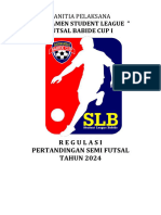 Regulasi Turnamen Liga Pelajar Futsal Babide