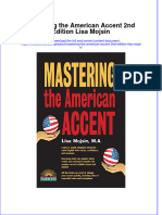 Download full chapter Mastering The American Accent 2Nd Edition Lisa Mojsin pdf docx