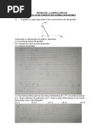Lista de Exercícios 1 Sobre GERADORES ELÉTRICOS