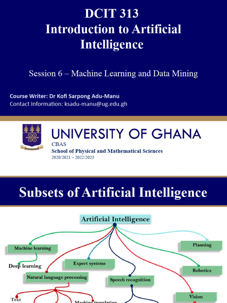 Machine Learning And Data Mining Download Free Pdf Machine Learning