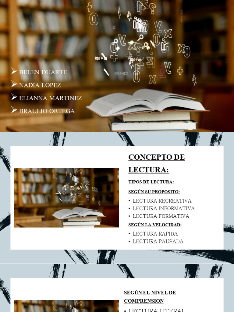 Guía de Lectura y Comprensión Efectiva | PDF | Artes del Lenguaje y ...