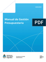 Manual de Gestion Presupuestaria