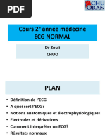 Tracé ECG Normal et Normes Associées | PDF | Électrocardiographie ...