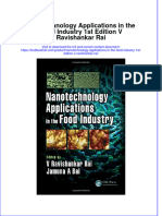 Download textbook Nanotechnology Applications In The Food Industry 1St Edition V Ravishankar Rai ebook all chapter pdf 
