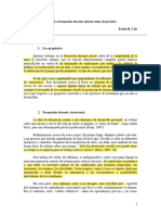 La Formacion Docente Inicial Como Trayectoria. Cols