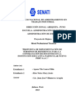 Propuesta de Implementacion de Terminos de Referencia 28-12