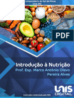 GUIA DE ESTUDO Introdução À Nutrição