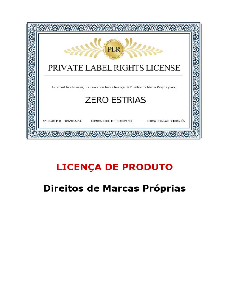 Licença | PDF
