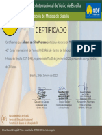 Certificado 43° CIVEBRA 2022