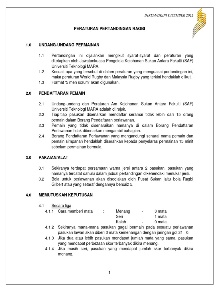 RAGBI | PDF