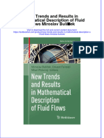 Download textbook New Trends And Results In Mathematical Description Of Fluid Flows Miroslav Bulicek ebook all chapter pdf 