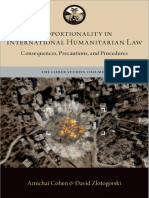 (the Lieber Studies, Vol. 6) Amichai Cohen and David Zlotogorski - Proportionality in International Humanitarian Law_ Consequences, Precautions, And Procedures-Oxford University Press (2021)