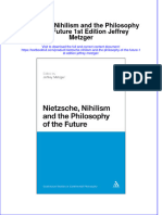 Download textbook Nietzsche Nihilism And The Philosophy Of The Future 1St Edition Jeffrey Metzger ebook all chapter pdf 