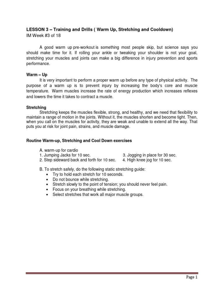 Pathfit 4 L3 L4 Pdf Volleyball