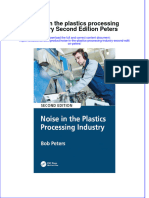 Download textbook Noise In The Plastics Processing Industry Second Edition Peters ebook all chapter pdf 