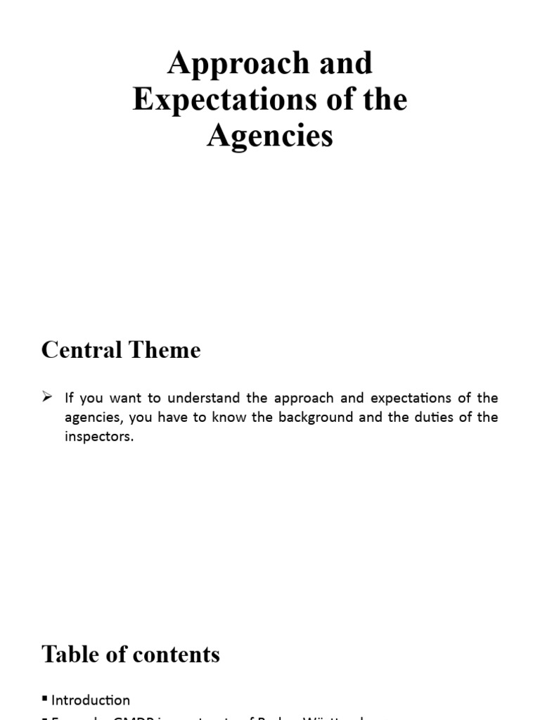 GMDP Inspectorate Insights | PDF | Quality Management System | Audit
