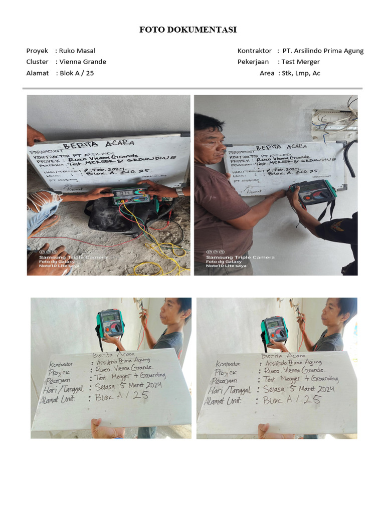 Dok Test Megger Vienna | PDF | Sains & Matematika