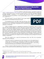 Processo, Procedimento E Relação Jurídica Processual