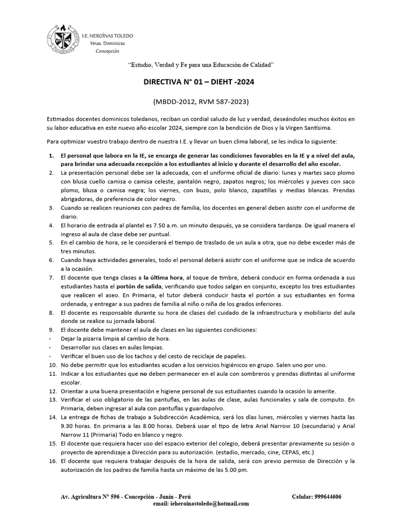 COMO HACER UNA DIRECTIVA visual data 8