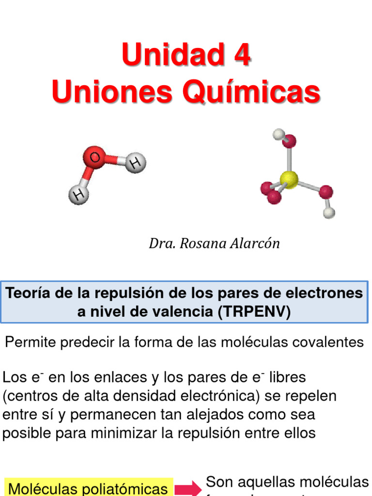 Unidad 6 Uniones Qcas.2°Parte | Descargar gratis PDF | Enlace químico ...