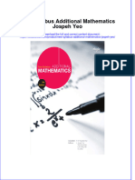 Download textbook New Syllabus Additional Mathematics Jospeh Yeo ebook all chapter pdf 