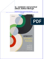 PDF Normativity Epistemic and Practical First Edition Edition Mchugh Ebook Full Chapter