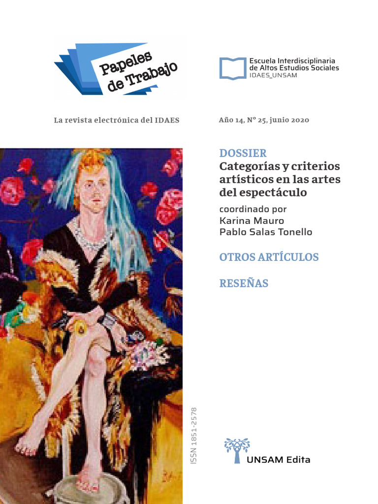 Dossier Categ y Criterios Estéticos | PDF | Teatro | Evaluación