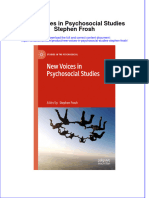 PDF New Voices in Psychosocial Studies Stephen Frosh Ebook Full Chapter