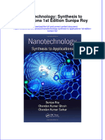 Textbook Nanotechnology Synthesis To Applications 1St Edition Sunipa Roy Ebook All Chapter PDF