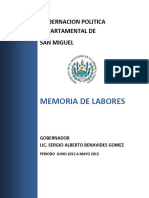 Memoria de Labores 2012-2013
